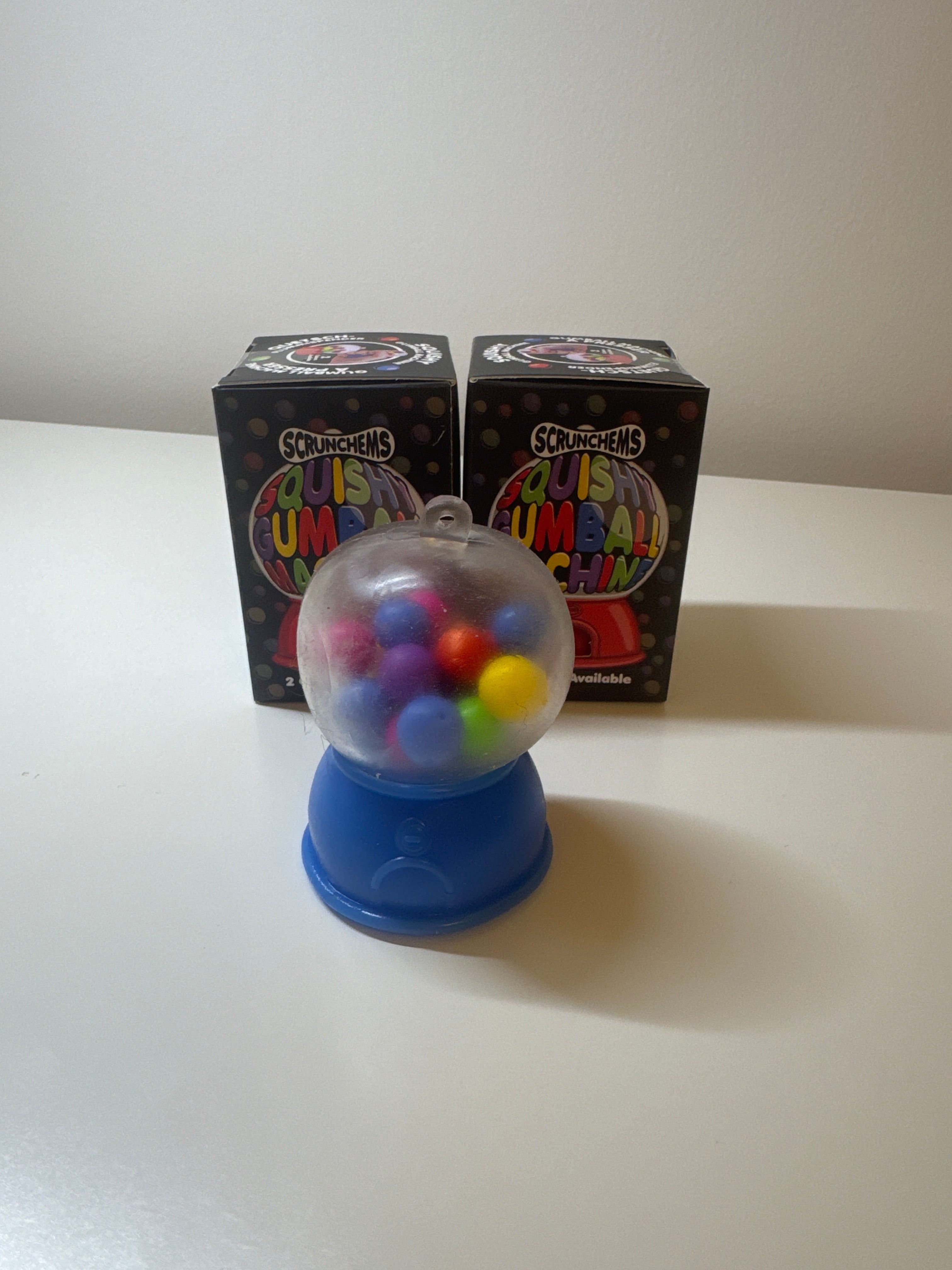 scrunchems squish gum ball machine