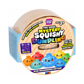 Original Viral RMS Squishy Dumpling Blue Holographic Edition