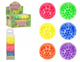 Sticky Honeycomb Ball