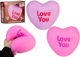 Air Filled Squishy Love Heart In Box