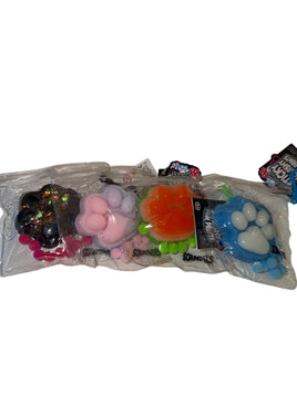 scrunchems paw print taba